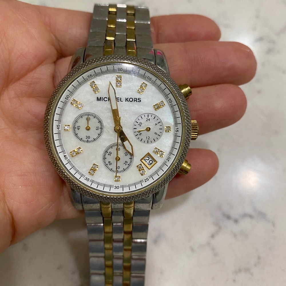 Michael Kors Two Tone Watch